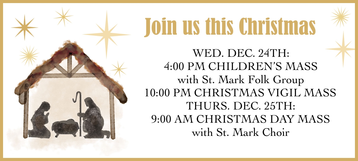 Christmas masses 2025